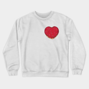 Donut Heart Crewneck Sweatshirt